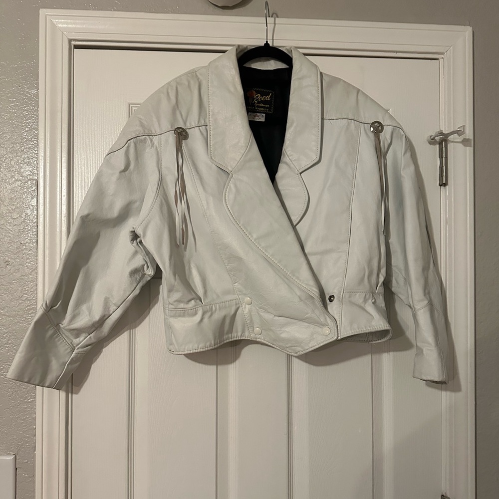 Reed Sportswear leather jacket.